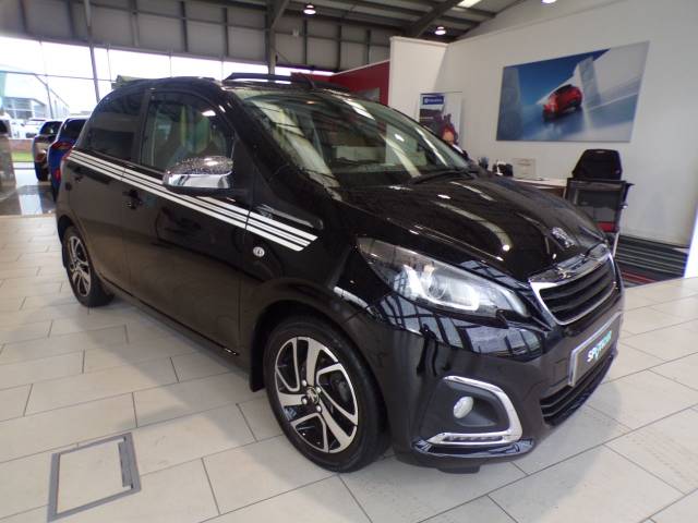 Peugeot 108 1.0 72 Collection 5dr Hatchback Petrol Black