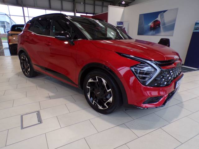 Kia Sportage 1.6T GDi 48V ISG GT-Line S 5dr DCT AWD Estate Petrol Red