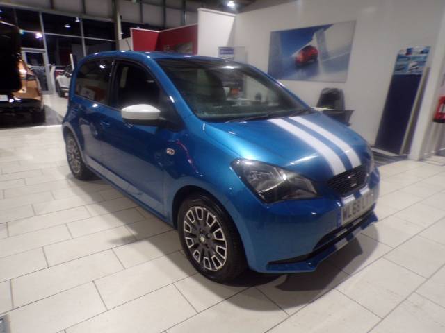 SEAT Mii 1.0 Design Mii [EZ] 5dr Hatchback Petrol Blue
