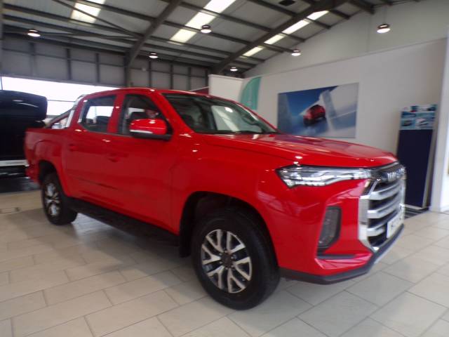 Maxus T90 130kW Elite Double Cab Pickup 88.5kWh Auto Pick Up Electric Orange