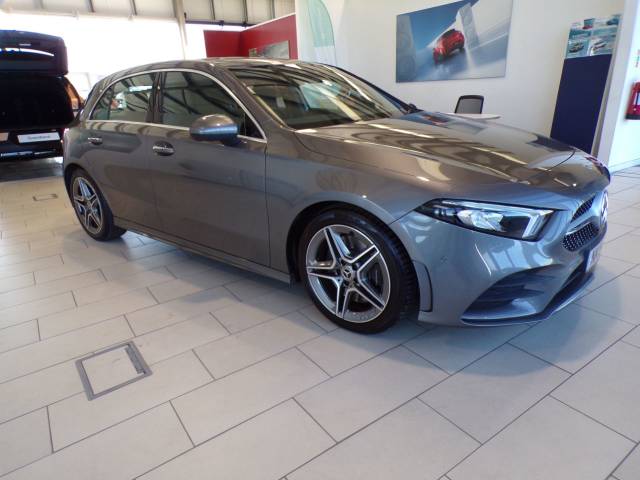 Mercedes-Benz CLA 1.6 CLA 200 AMG Line Night Edition Plus 4dr Tip Auto Saloon Petrol Black