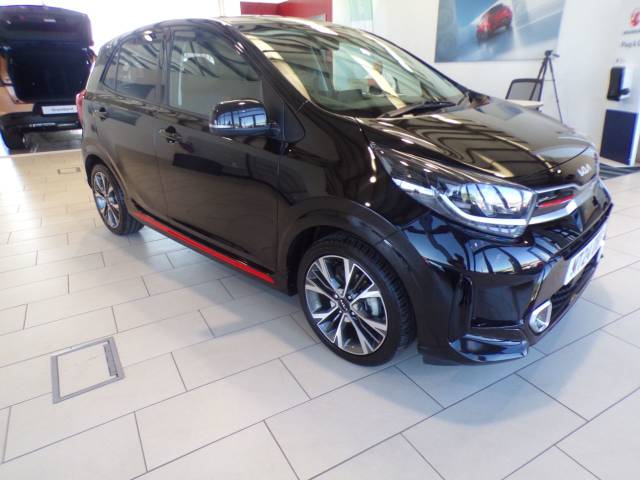 Kia Picanto 1.0 GT-line 5dr [4 seats] Hatchback Petrol Black