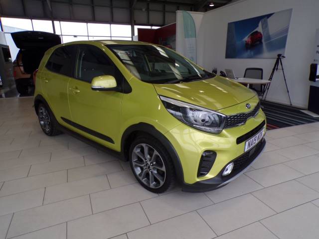Kia Picanto 1.25 X-Line 5dr Hatchback Petrol Green