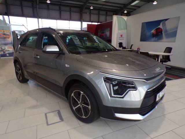 Kia Niro 1.6 GDi Hybrid 2 5dr DCT Estate Petrol / Electric Hybrid Grey