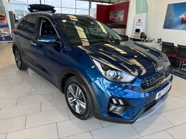 Kia Niro 1.6 GDi Hybrid Connect 5dr DCT Estate Petrol / Electric Hybrid Blue