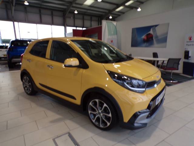 Kia Picanto 1.0 X-Line S 5dr Auto Hatchback Petrol Yellow