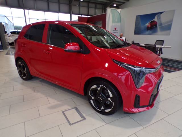 Kia Picanto 1.0 3 5dr Auto Hatchback Petrol Red