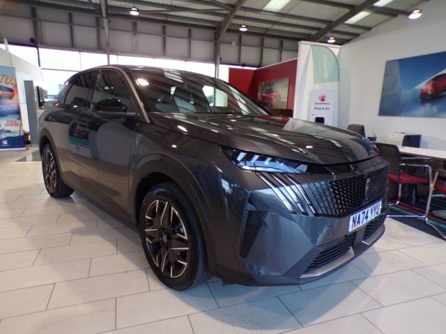 Peugeot 3008 1.2 Hybrid 136 GT 5dr e-DSC6 Hatchback Petrol Grey