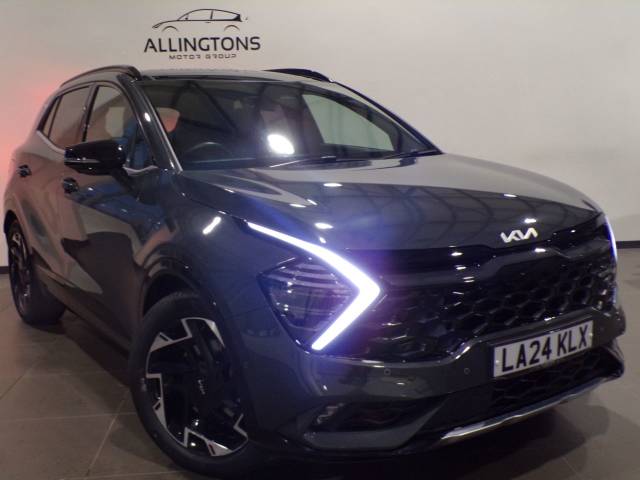 Kia Sportage 1.6T GDi 241 PHEV GT-Line S 5dr Auto AWD Estate Petrol / Electric Hybrid Grey