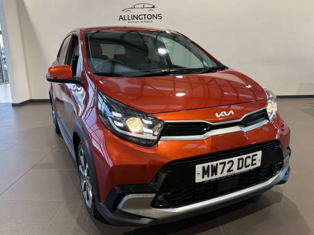Kia Picanto 1.0 X-Line S 5dr Auto Hatchback Petrol Orange