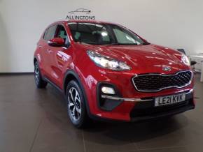 KIA SPORTAGE at Allingtons Motor Group Ashington