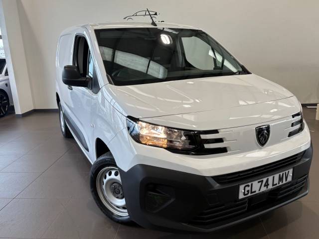 Peugeot Partner 1.5 BlueHDi 100 Professional Van Panel Van Diesel White