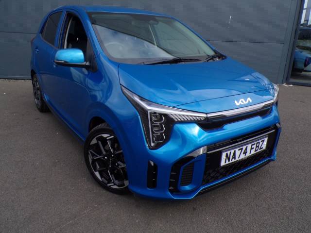 Kia Picanto 1.0 GT-Line 5dr Auto Hatchback Petrol Blue