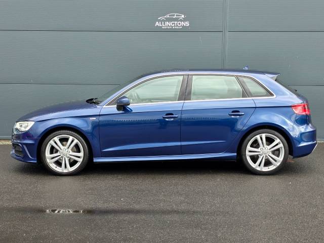 2016 Audi A3 1.6 TDI 110 S Line 5dr [Nav]