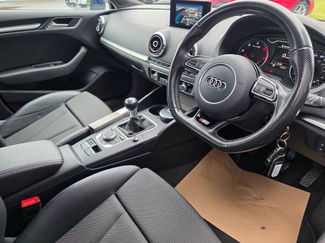 2016 Audi A3 1.6 TDI 110 S Line 5dr [Nav]