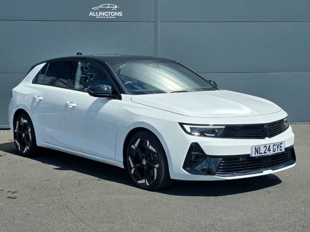 Vauxhall Astra 1.6 Plug-in Hybrid GSe 5dr Auto Hatchback Petrol / Electric Hybrid White