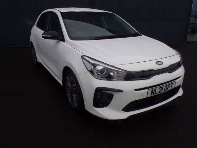 Kia Rio 1.0 T GDi 48V 118 GT-Line S 5dr Hatchback Petrol White