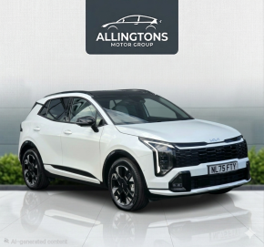 KIA SPORTAGE at Allingtons Motor Group Ashington