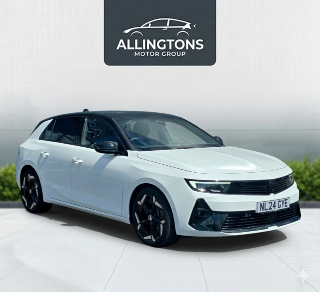 Vauxhall Astra 1.6 Plug-in Hybrid GSe 5dr Auto Hatchback Petrol / Electric Hybrid White