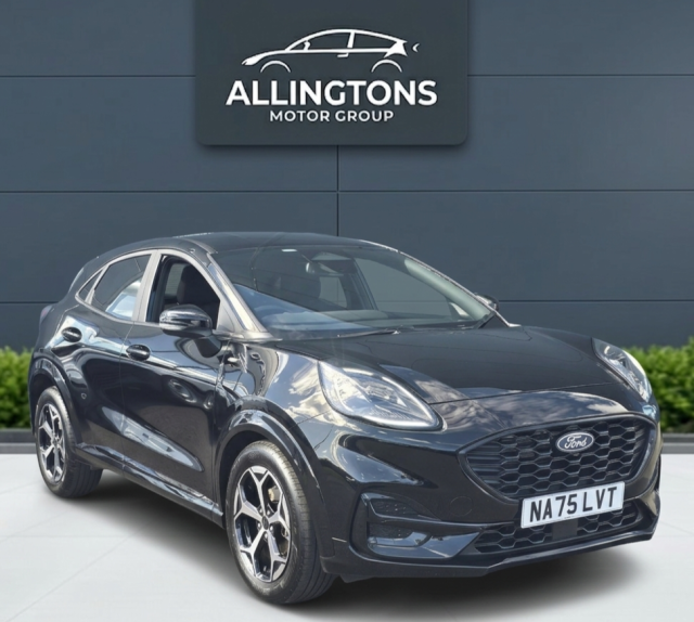 Ford Puma 1.0 EcoBoost Hybrid mHEV ST-Line 5dr Hatchback Petrol Black