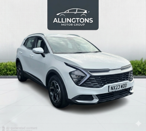 KIA SPORTAGE at Allingtons Motor Group Ashington