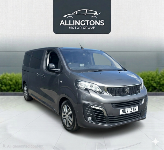 Peugeot Traveller 2.0 BlueHDi 145 Allure Standard [8 Seat] 5dr MPV Diesel Grey