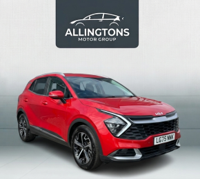 KIA SPORTAGE at Allingtons Motor Group Ashington