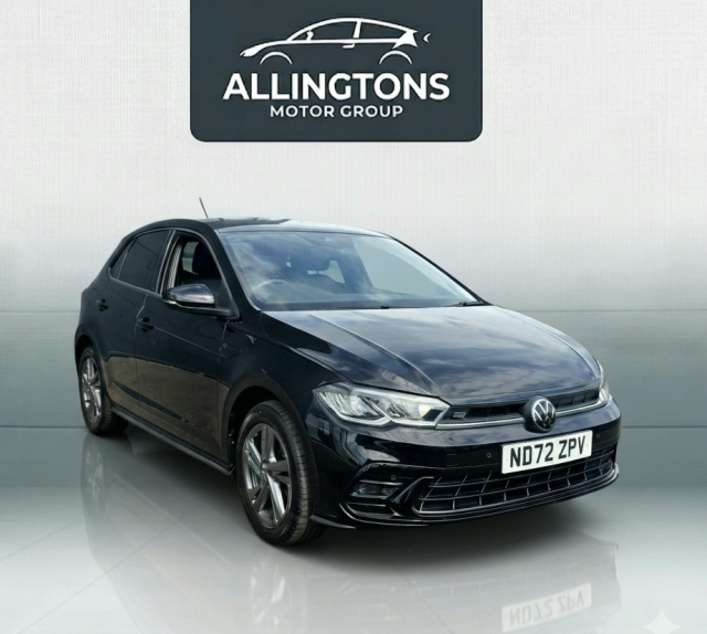Volkswagen Polo 1.0 TSI R-Line 5dr Hatchback Petrol Black