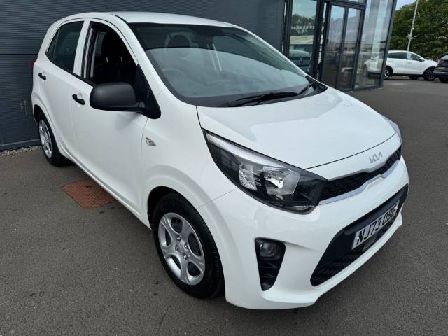 Kia Picanto 1.0 1 5dr [4 seats] Hatchback Petrol White