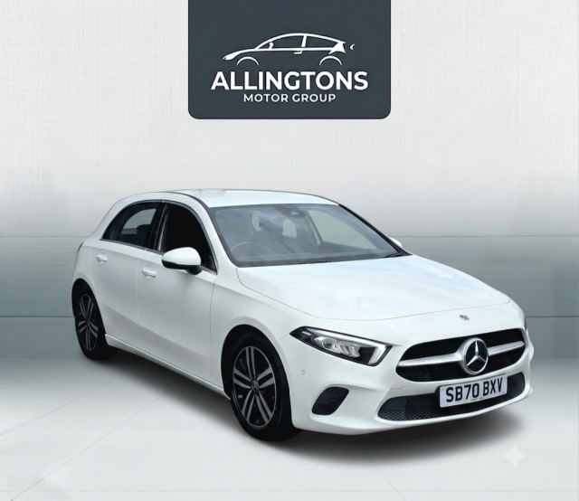 Mercedes-Benz A Class 1.3 A180 Sport Executive 5dr Auto Hatchback Petrol White