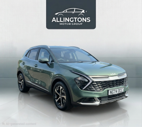 KIA SPORTAGE at Allingtons Motor Group Ashington