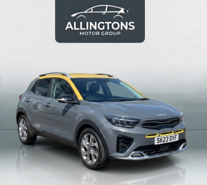 KIA STONIC at Allingtons Motor Group Ashington