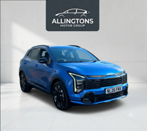 KIA SPORTAGE at Allingtons Motor Group Ashington