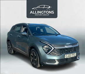 KIA SPORTAGE at Allingtons Motor Group Ashington