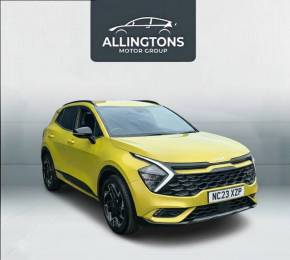 KIA SPORTAGE at Allingtons Motor Group Ashington