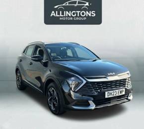 KIA SPORTAGE at Allingtons Motor Group Ashington