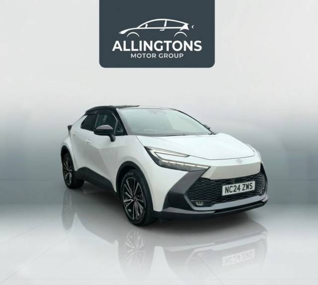 Toyota C-HR 1.8 Hybrid Excel 5dr CVT Hatchback Petrol / Electric Hybrid White