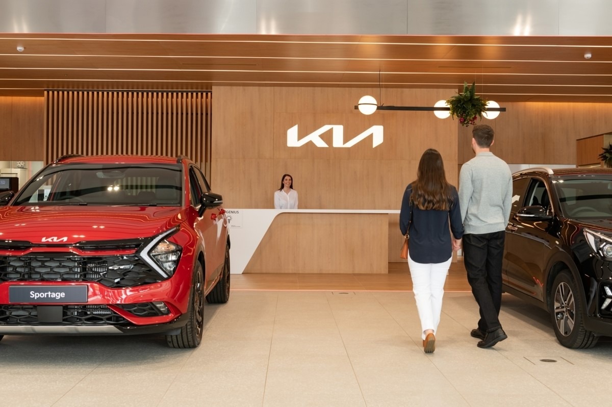 Kia showroom refurbishment