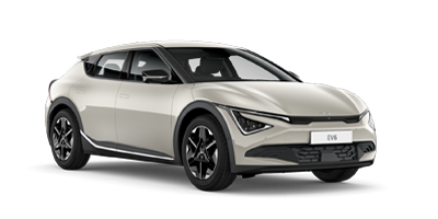 The Kia EV6 - Glacier White