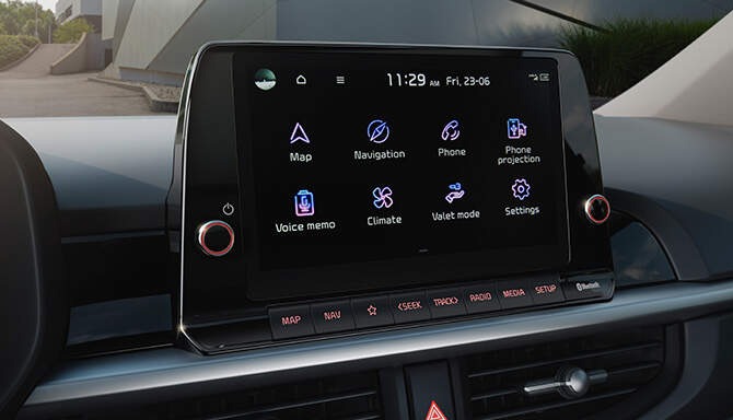 The Kia Picanto - Interior