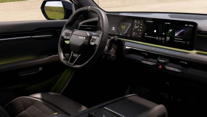 The Kia EV9 GT - Interior