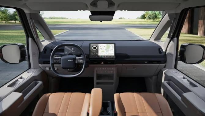 The Kia PV5 - Interior