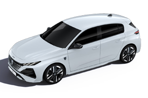 New Peugeot 308 - OKENITE WHITE