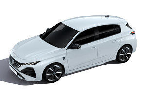 New Peugeot E-308 - OKENITE WHITE