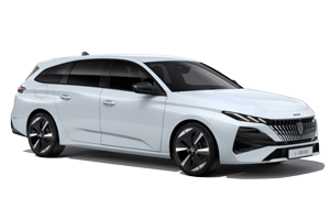 New Peugeot e-308 SW - Okenite White