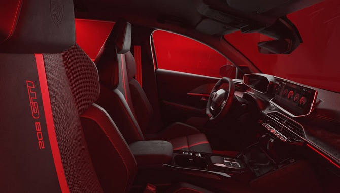 New E-208 GTI - Interior