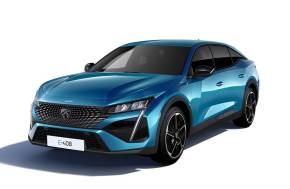 PEUGEOT E 408 ELECTRIC FASTBACK at Allingtons Motor Group Ashington