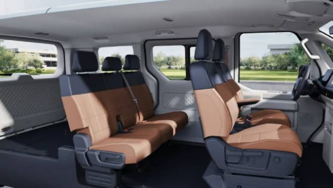 The Kia PV5 - Interior