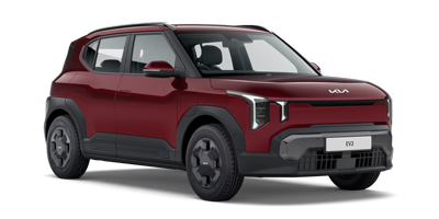 The Kia EV2 - Magma Red