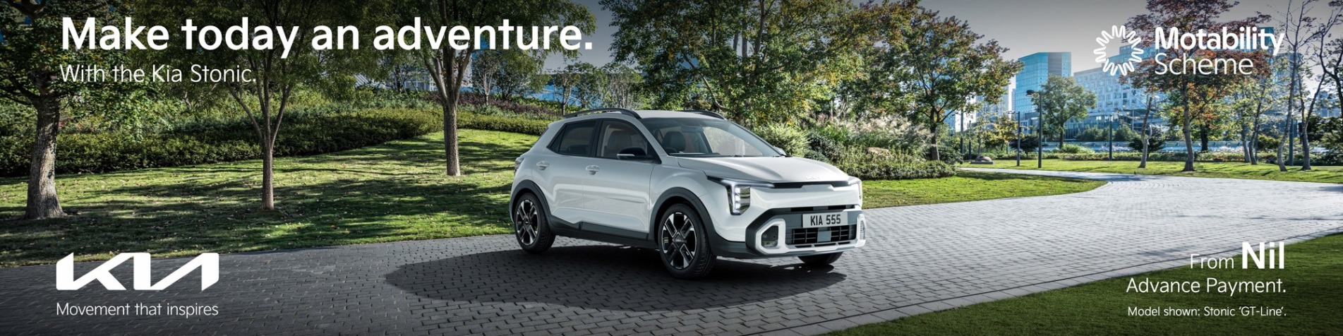 Motability Stonic Q4 banner